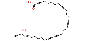 (E)-30-Hydroxy-28-dotriacontene-2,9,14,19,21,31-hexaynoic acid
